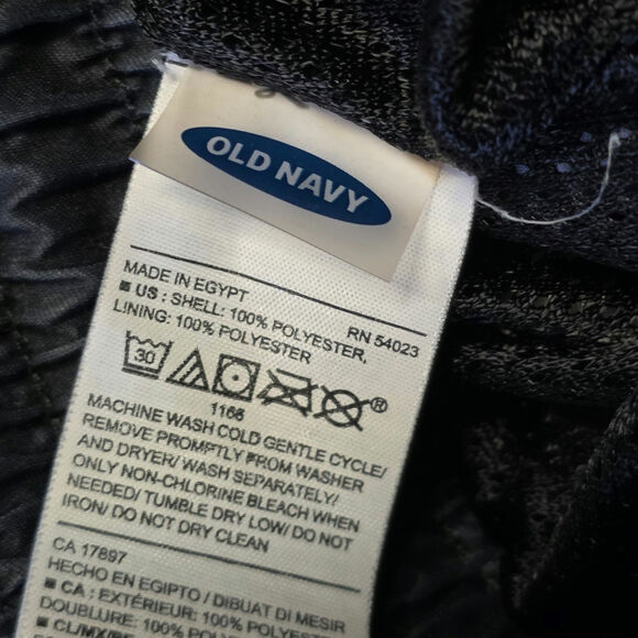 Old Navy Men’s Charcoal Striped Swim Trunks Size M - Picture 5 of 6